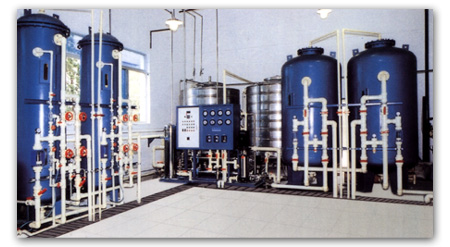 工業用超純水、純水工藝方案示意